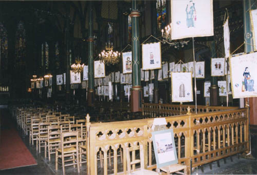 Banni&egrave;res 2000 - bann2000 - bapt&ecirc;me de Clovis en 496